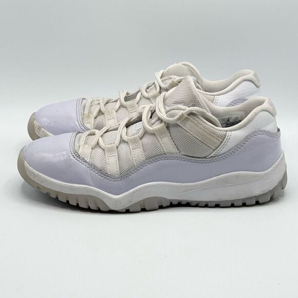 Nike Air Jordan 11 Retro Low PS Pure Violet White 580522-101 Size 3Y - Picture 5 of 10